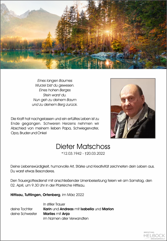 Dieter Matschoss